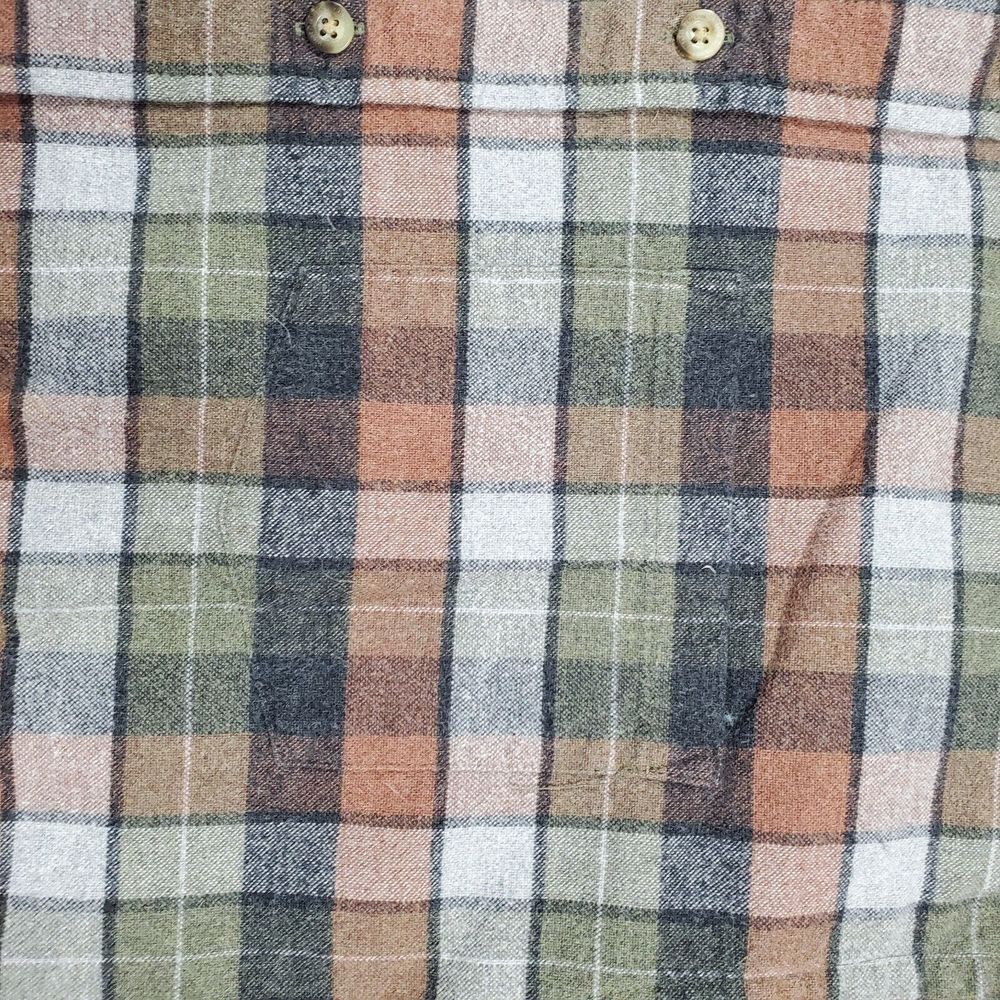 Pendleton Mason Plaid Button-Down Flannel Green B… - image 6